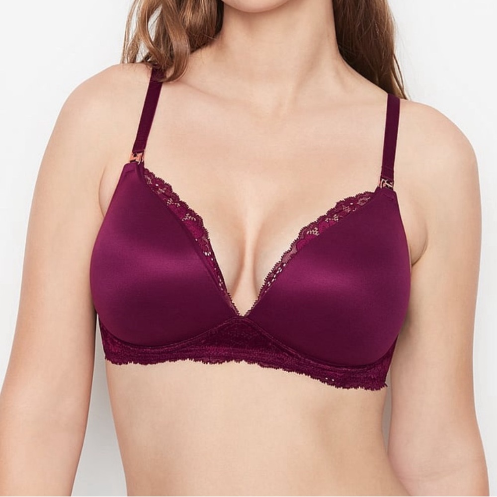 Victoria’s Secret Lace Wing Wireless Nursing Bra 38DDD